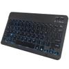 BoxWave Keyboard Compatible with Visual Land Prestige Elite 10QH - SlimKeys Bluetooth Keyboard - with Backlight, Portable Slim LED 7 Colors - Jet Black view 2