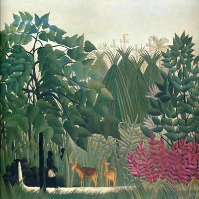 The Waterfall : Henri Rousseau : Archival Quality Art Print