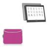BoxWave Case Compatible with Dasung Not-eReader 103 (EP1030312) - SoftSuit with Pocket, Soft Pouch Neoprene Cover Sleeve Zipper Pocket - Flamingo Pink view 1