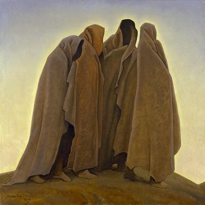 Shapes of Fear : Maynard Dixon : Archival Quality Art Print