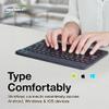BoxWave Keyboard Compatible with XP-Pen Star 05 - SlimKeys Bluetooth Keyboard, Portable Thin with Chiclet-Style Keys - Jet Black view 3