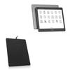 BoxWave Case Compatible with Dasung Not-eReader 103 (EP1030312) - Velvet Pouch, Soft Velour Fabric Bag Sleeve with Drawstring - Jet Black view 1