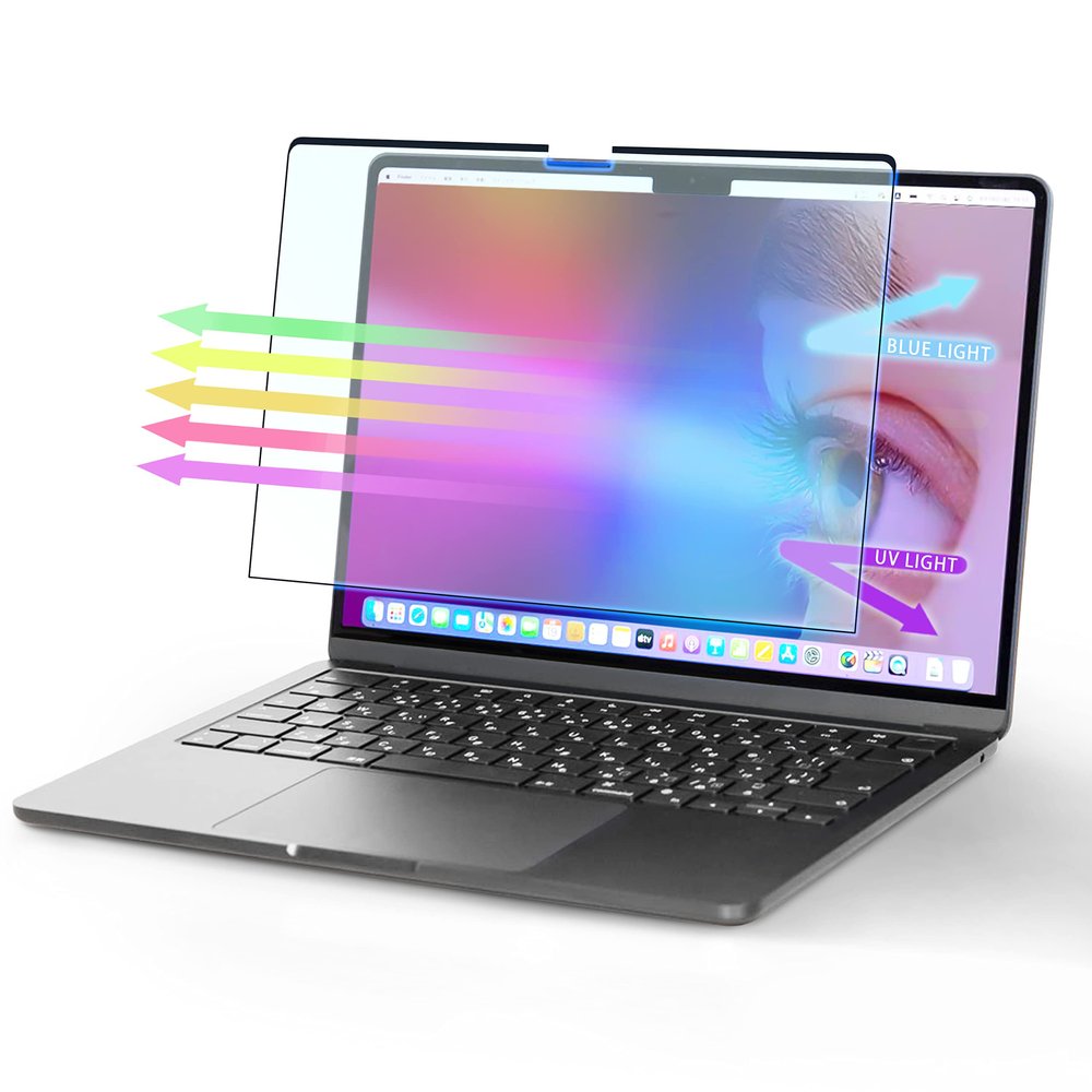 EZ-Pro Screen Protector Magnetic Blue Light Screen Protector for 13 inch Macbook Air M1 Chip (Released in 2018-2023), Anti Blue Light, Anti-Glare and Anti Fingerprint