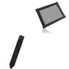 BoxWave Stylus Pouch Compatible with iKey IK-FPMT-15-1500 - Stylus PortaPouch, Pen Stylii Holder Carrier Portable Self-Adhesive - Jet Black view 1
