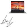 BoxWave Stand and Mount Compatible with Chuwi GemiBook Pro - Compact QuickSwitch Stand, Portable Multi Angle Viewing Foldable Riser - Metallic Silver view 1