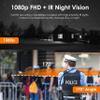 RexingUSA P2 FHD Body Camera - 1080P FHD Body Cam with Infrared Night Vision, Lightweight Wearable Camera, Video Surveillance, 8X Digital Zoom, 170 Degree Lens view 3