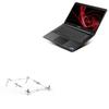 BoxWave Stand and Mount Compatible with RDP GeM Thinbook (15 in) - Pocket Aluminum Stand 3-in-1, Portable Multi Angle Viewing Riser - Metallic Silver view 1