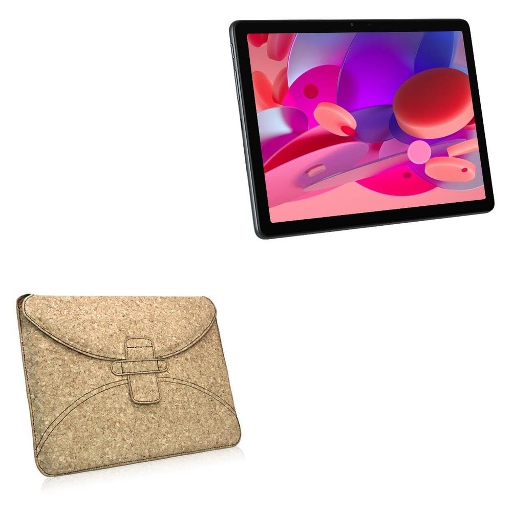 BoxWave Case Compatible with Alldocube iPlay 50S - Quorky Pouch, Durable, Lightweight Cork Envelope Sleeve Cover