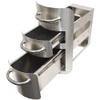 Avalon Pontoon Boat Cabinet Storage Box 126108 | 2-Drawer AV-3 Convex view 1