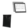 BoxWave Case Compatible with Dasung Not-eReader 103 (EP1030312) - Nero Leather Envelope, Leather Wallet Style Flip Cover view 1