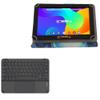 BoxWave Keyboard Compatible with Linsay F10PCMO (10.1 in) - SlimKeys Bluetooth Keyboard with Trackpad, Portable Slim TouchPad - Jet Black view 1