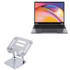 BoxWave Stand and Mount Compatible with Chuwi FreeBook - Executive VersaView Laptop Stand, Ergonomic Adjustable Viewing Angle Metallic Riser - Metallic Silver view 1
