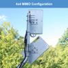 Proxicast 4x4 MIMO Cross-Polarized Antenna Bundle: 25 ft Cables + U.FL Adapters + Stainless Mount + Free Silicone Tape (ANT-129-001-4x4-25) view 2