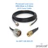 Proxicast 4x4 MIMO Cross-Polarized Antenna Bundle: 25 ft Cables + U.FL Adapters + Stainless Mount + Free Silicone Tape (ANT-129-001-4x4-25) view 4