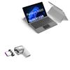 BoxWave Adapter Compatible with OneXPlayer OneNetbook T1 - MagnetoSnap PD Angle Adapter, Magnetic Charging Connector Device Saver - Metallic Silver view 1