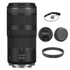 Canon RF 100-400mm f/5.6-8 is USM Lens with 67mm UV Filter and Lens Cap Keeper (3 Items) view 1