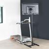 VIVO Extra Tall TV Floor Stand with Shelf for 13 to 50 inch Screens, LED OLED 4K Smart Flat, Curved Monitors, 70 inch Tall, Max VESA 200x200, Tall Pole for Treadmills, Ellipticals, Black, STAND-TV17-S view 4