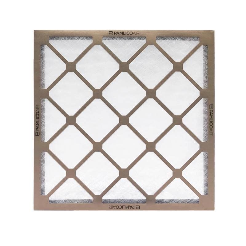PAMLICO AIR 24 in. W X 24 in. H X 1 in. D Fiberglass 4 MERV Air Filter 12pk12