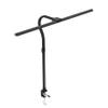 HYQFSAD 14W LED Desk Lamp, 5 Lighting Modes and Remote Control Switch, Architect Clamp Desk Lamps Workbench Lighting, PC lampshade Material LED Desk Lamp for Home Office (Size : Round) view 1