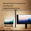 HYQFSAD 14W LED Desk Lamp, 5 Lighting Modes and Remote Control Switch, Architect Clamp Desk Lamps Workbench Lighting, PC lampshade Material LED Desk Lamp for Home Office (Size : Round) view 2