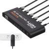 ATXOM HDMI Splitter 1 in 4 Out - 1x4 HDMI Display Duplicate/Mirror - Powered Splitter Full HD 1080P, 4K - One Source to Four Identical Displays view 2