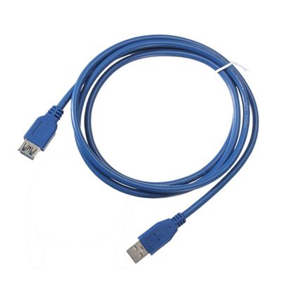 0.3/0.5/1/1.2/1.8/3M USB 3.0 Extension Cable Male to Female Extender Ph/on-e Data Cable Extended Fit Compatible PC Ph/on-e USB Extension Cable (Size : 1.5m)