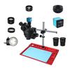 Lab Microscope Slides 3.5X-90X Simul Focal Trinocular Stereo Microscope VGA 1080P VGA 38MP HDMI Digital USB Microscopio Camera CTV Adapter Barlow Lens Microscope Parts (Color : VGA add 0.5X C Mount) view 1