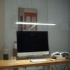 HYQFSAD LED Desk Lamp for Home Office, 24W Architect Task Lamp Eye Caring Reading Light, 4 Color Modes Gooseneck Clamp Light Touch Control for Studio Reading Home (Color : White) view 4