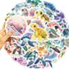 Cute Sea Turtle Animal Stickers for Kids, 50PCS Colorful Ocean Animal Waterproof Vinyl Stickers for Water Bottle, Laptop, Phone, Scrapbook, Sea Life Aesthetic Sticker Bulk, Party Favors (Turtle) view 3