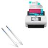 BoxWave Stylus Pen Compatible with Brother ADS-4700W - AccuPoint Active Stylus (2-Pack), Electronic Stylus with Ultra Fine Tip - Metallic Silver view 1