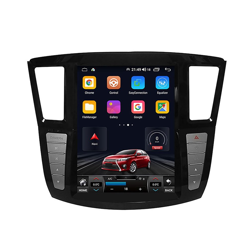12.1" Car Radio Touch Screen for Infiniti JX and QX60 2013-2016 Multimedia Car DVD Player 128 GB Support CD, SWC, DSP, 4G CarPlay Navigation