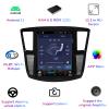 12.1" Car Radio Touch Screen for Infiniti JX and QX60 2013-2016 Multimedia Car DVD Player 128 GB Support CD, SWC, DSP, 4G CarPlay Navigation view 3
