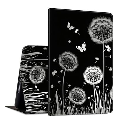 GFRGTFHYT for Kindle Scribe 10.2 inch Case 2022 Release PU Leather Slim Lightweight Multiple Angles Stand Smart Cover with Auto Wake/Sleep for Kindle Scribe 10.2", Multiple Angles Stand, Dandelion