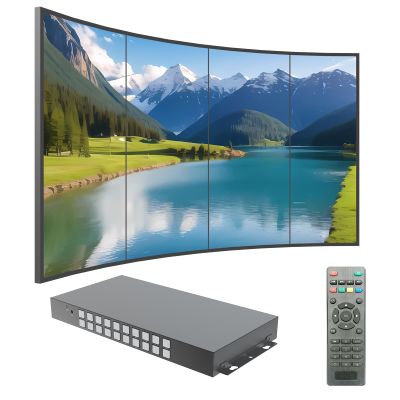 4K ICUIXIAN Video Wall Controller 4x1 Vertica 1x4