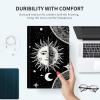 GFRGTFHYT for Kindle Scribe 10.2 inch Case 2022 Release PU Leather Slim Lightweight Multiple Angles Stand Smart Cover with Auto Wake/Sleep for Kindle Scribe 10.2", Moon and Sun view 4