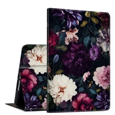 GFRGTFHYT for Kindle Scribe 10.2 inch Case 2022 Release PU Leather Slim Lightweight Multiple Angles Stand Smart Cover with Auto Wake/Sleep for Kindle Scribe 10.2", Flowers