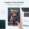 GFRGTFHYT for Kindle Scribe 10.2 inch Case 2022 Release PU Leather Slim Lightweight Multiple Angles Stand Smart Cover with Auto Wake/Sleep for Kindle Scribe 10.2",Cat with Headphones view 4