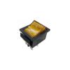 Baomain Boat Rocker Switch DPST ON/Off Snap 4 Pin 16A/250V Red Light UL TUV List Pack of 5PCS () view 1