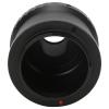 Lens Adapter, 23.2mm Microscope T Mount Tube T2 Mount Camera Adapter for E Mount Camera, M42x0.75 Interface, for Biological Microscope view 2