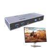 Yinker 8K HDMI KVM Switch 2 Port, 8K@60Hz HDMI 2.1 KVM Switch for 2 Computers 1 Monitor 4 USB3.0 Hubs, Supports 4K@120Hz, 2K@144Hz, 1080P@240Hz (2 USB 3.0 Cable Included) view 1