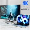 USB C Hub, TOTU 6-in-1 USB-C Adapter, Delivers 4K Display via HDMI, 2 USB 3.0 Ports for Wired 5Gbps Speed, SD/TF Card Reading, and Plug-Quick-Response Convenience view 4