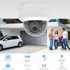 Tennoz 8MP 4K PoE IP Vandal Dome Security Camera Outdoor, H.265 IP Network PoE Camera with 2.8mm Lens, 105 Wide Angle, IP66 Waterproof, 80ft IR Night Vision, Human Motion Detection view 2