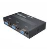 Geuxe 2 in 1 Out VGA VGA 2 Porte a Monitor Two Sources Manual Switch Splitter, black, 077280 view 2