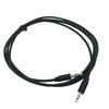 Geuxe 2.5mm Male to 3.5mm Male Audio Adapter Cable Work with Car AUX Male to Male for The Record Line GPS Navigation (1.5m), black, 181209 view 1