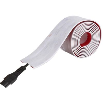 3.2ft Floor Cable Cover Adhesive, Wire Cover for Floor, Cable Grip Floor Cord Cover, Overfloor Cord Protector, Cable Management Prevent Cable Trips & Protect Wires (Color : White Jade, Size : 35mm(1