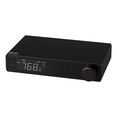TOPPING E70 VELVET AK4499EX DAC XMOS XU316 DSD512 32bit/768kHz Decoder Bluetooth 5.1 USB/OPT/COAX Input RCA/XLR Output Audio Converter Hi-Res DAC with Remote Control (Black)