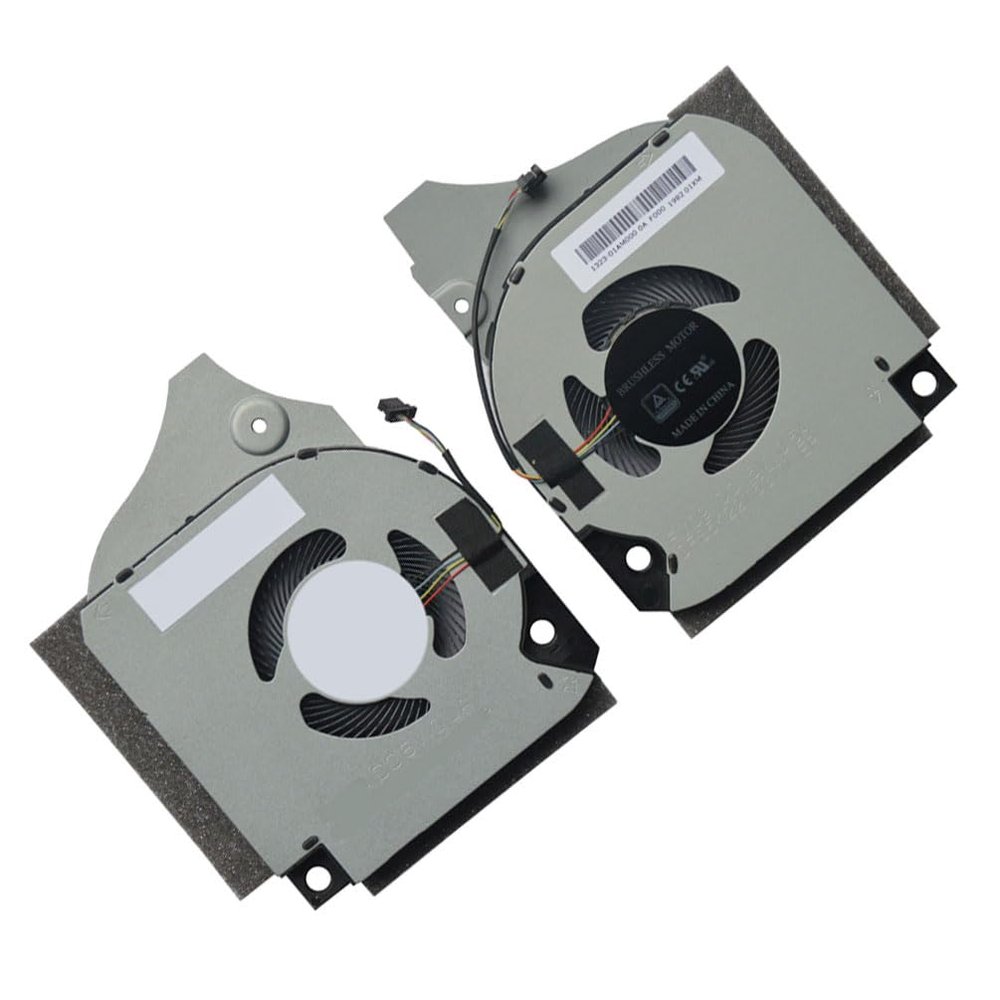2PCS/ LOT MF60100V1-Q032-G99 DFS5K2211S3711 CPU+GPU Cooling Fan Replacement for DELL G5-5590 G5 5590 Laptop 5V 0.4A 0.5A 4PIN