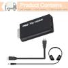 TIMEJONS PS2 to HDMI Converter, Supports 720p/1080p HDTV, Includes HDMI and 3.5mm Audio Cable view 3