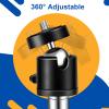 4 Pack Game & Trail Camera Mount,360 Degree Adjustable Universal Screw Connection 1/4''-20 (6mm), Trail Camera Stand Mounts Ground Holder, for Mounting Trail Cameras, Solar Panels, etc view 2