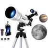 BORWOLF Telescope HD 400/70mm for Adults Refractor Astronomy Telescope - Watching The Moon, Bird Watching, Viewing The Natural Scenery, Viewing The City Scenery, Watching The Animals view 1